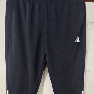 Adidas men Sereno cut track pants-size XL- BLACK